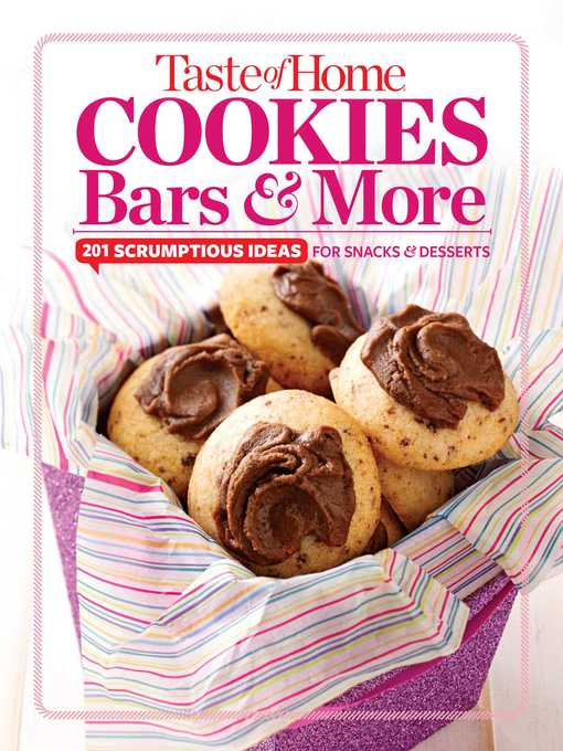Title details for Taste of Home Cookies, Bars and More by Editors at Taste of Home - Available